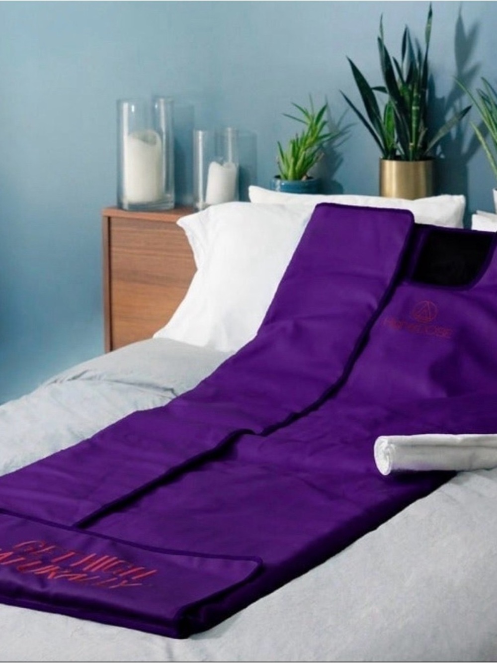 NWOT Higher Dose Purple Infrared Sauna Mat and NWT Travel Bag - Picture 2 of 10